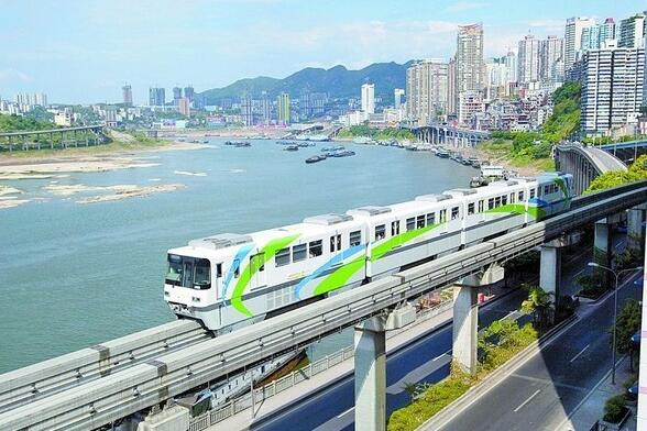 重庆万象城地铁几号线：轻轨2号线