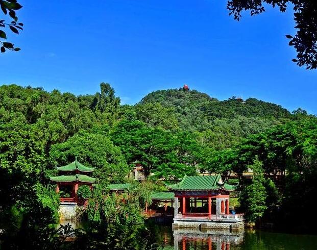 东莞旅游必去十大景点：东莞可园/东莞虎门沙角炮台/东莞粤晖园(国家4A级景区)/东莞状元笔公园(国家4A级景区)/东莞观音山森林公园(国家4A级景区)/东莞莲花山郊野公园(国家4A级景区）/东莞香市动物园/东莞水濂山森林公园/东莞同沙生态公园/东莞黄旗山旗峰公园