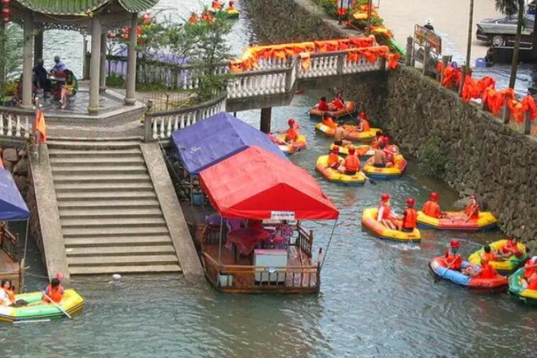 杭州景点：双溪漂流(国家4A级)