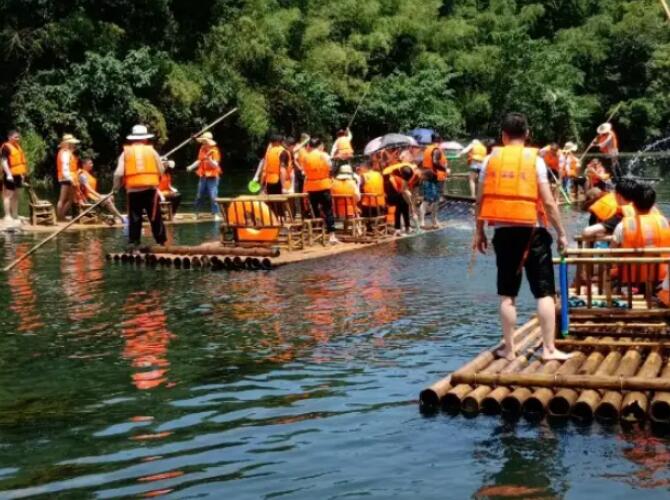 杭州景点：双溪漂流(国家4A级)