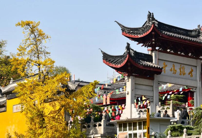 南京最古老的梵刹之一（南朝第一寺）：南京鸡鸣寺