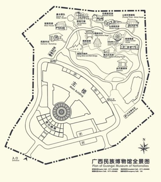 南宁旅游线路设计（南宁旅游地图全图）