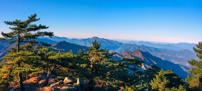 大别山主峰白马尖风景区
