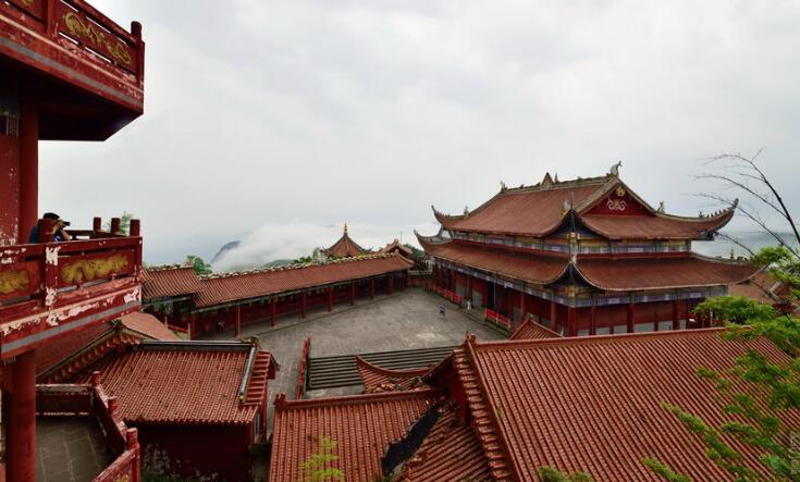 蜀南竹海景点之龙吟寺