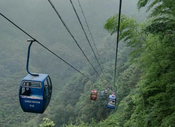 蜀南竹海大峡谷索道票价：75元